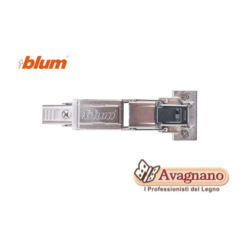 Alleen Vandaag BLUM CLIP top BLUMOTION Cerniera per ante sottili 110°, Battuta con sormonto, fondello EXPANDO T