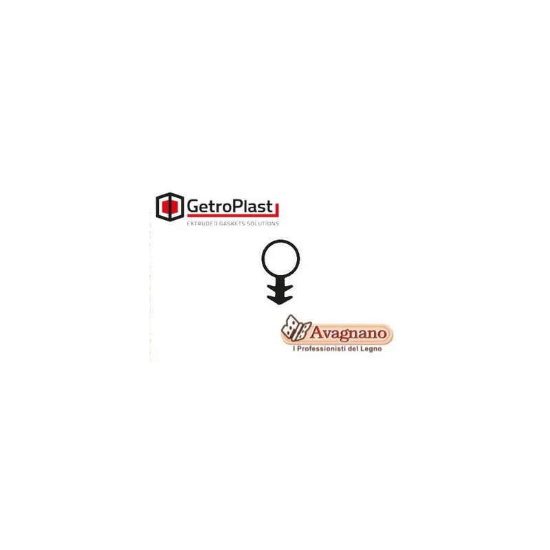 Favoriet ROTOLO GUARNIZIONE SL290 PER PORTA BATTENTE BIANCA 100 M - GETROPLAST