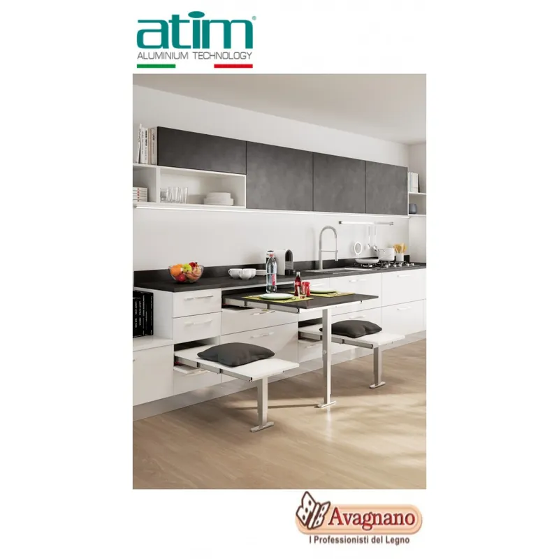 Gereduceerde Prijs T-BENCH XL SEDUTA DA CASSETTO ESTRAIBILE CON GAMBA - ATIM