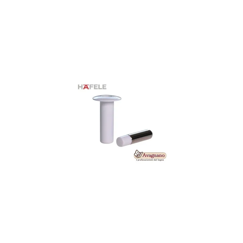 Shop Nu FERMAPORTA A PAVIMENTO MAGNETICO BIANCO - HAFELE