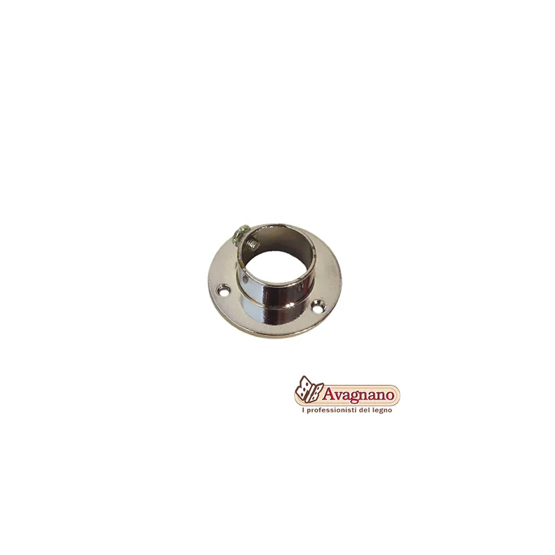 REGGITUBO NICHELATO LATERALE TONDO D.18 mm - MANART Lage Prijs