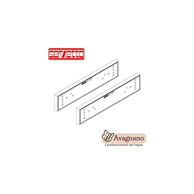 PAPILLON DISTANSIALI PER GUIDA BLUM BIANCO - SERVETTO Must-Have