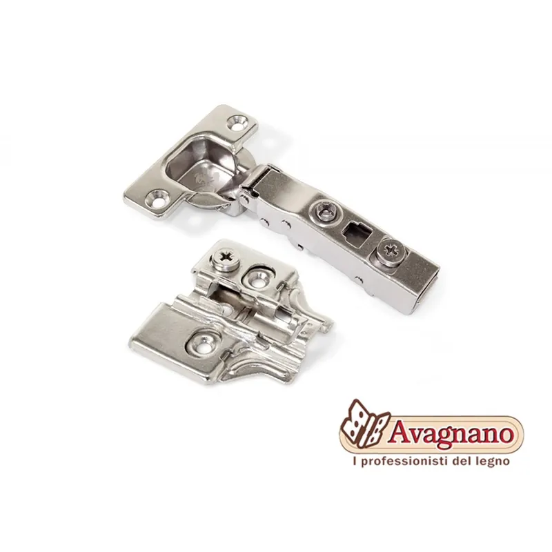 CERNIERA F.35 COLLO PIANO AMMORTIZZATA COMPLETA DI BASE H00 CLIPS Korting
