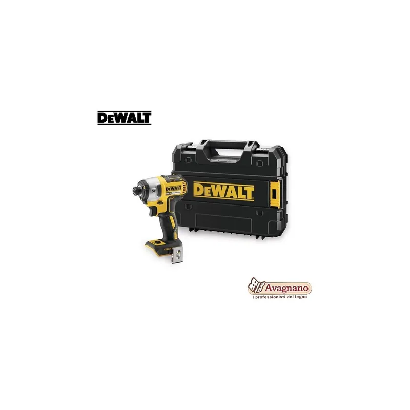 AVVITATORE AD IMPULSI DEWALT DCF887NT-XJ 18V XR BRUSHLESS SOLO CORPO MACCHINA Gecertificeerd