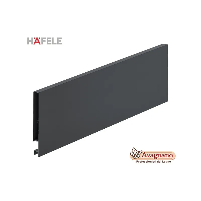 SET SPONDA PER CASSETTO H128 MM MATRIXBOX A30 GRIGIO ANTRACITE PROFONDITA‘ 300MM- HAFELE Alleen Vandaag