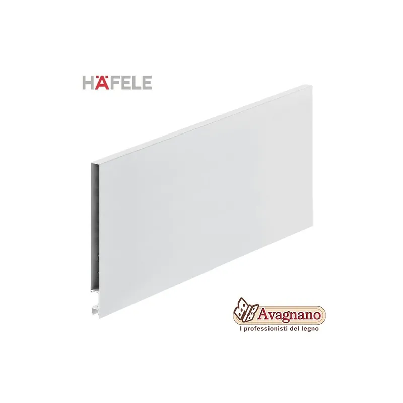 Nu Kopen SET SPONDA PER CASSETTO H175 MM MATRIXBOX A30 BIANCO OPACO PROFONDITA‘ 500MM- HAFELE
