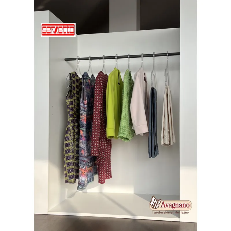 Favoriet TUBO APPENDIABITI ESTENSIBILI SERVETTO 68-110 CM BROWN