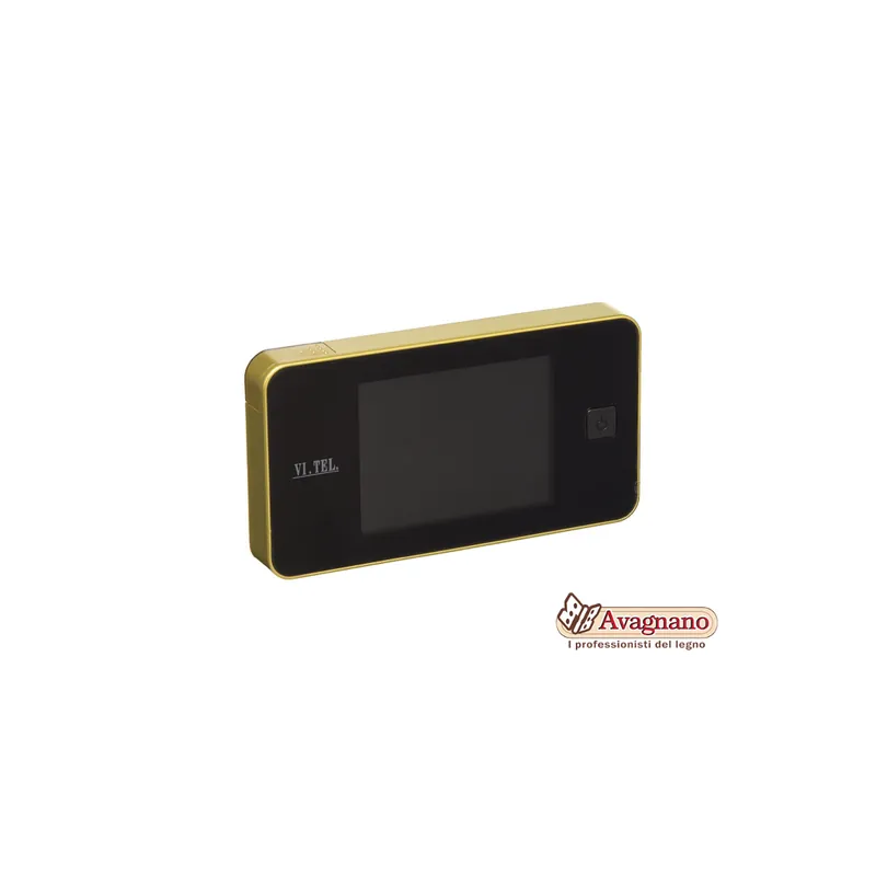 SPIONCINO DIGITALE 110X59X14mm ORO - VI.TEL Laatste Kans