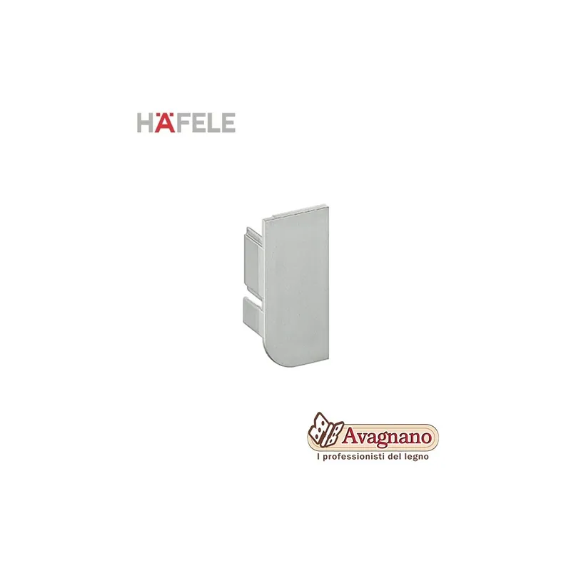 Beste Prijs TAPPO TERMINALE SINISTRO, IN PLASTICA ARGENTO - HAFELE
