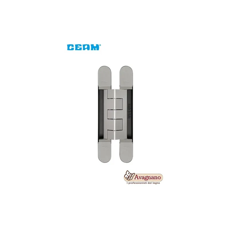 Superprijs CERNIERA A SCOMPARSA PER PORTE CEAM 1432 3D ARGENTO