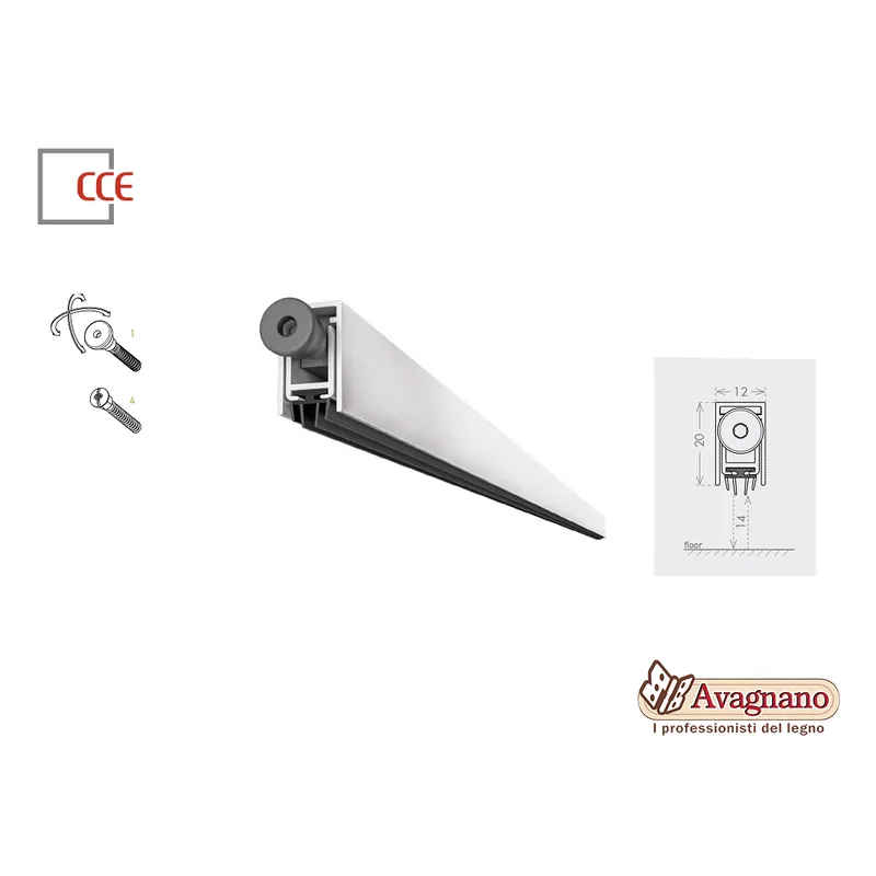 Nieuw ANTISPIFFERO SENZA ALETTE TREND 12x20 mm - CCE
