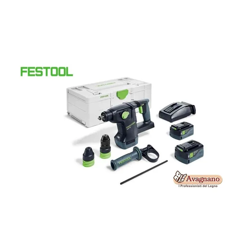 Seizoensaanbieding MARTELLO COMBINATO A BATTERIA KHC 18 5,0 EBI-PLUS FESTOOL