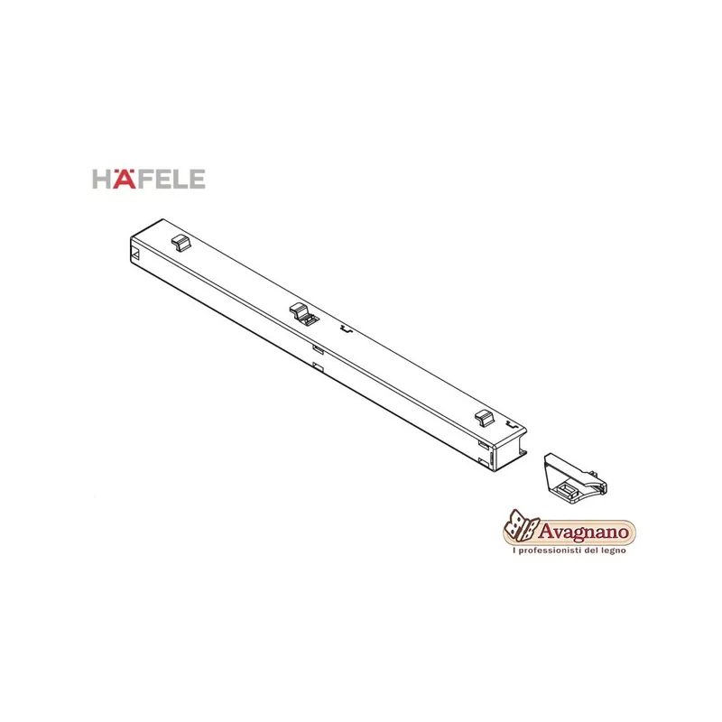 Merkproduct AMMORTIZZATORE IN USCITA PER CESTO VERTICALE VAUTH SAGEL - HAFELE