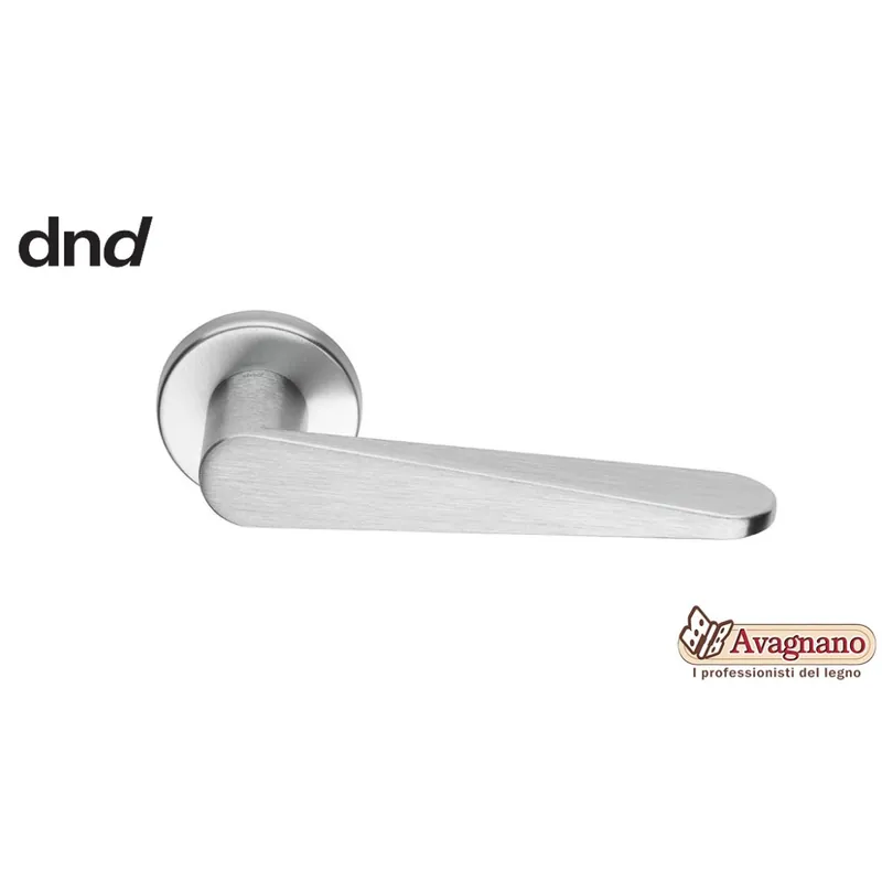 MANIGLIA IKI ROSETTA TONDA PAT CROMO SATINATO - dnd Dagaanbieding