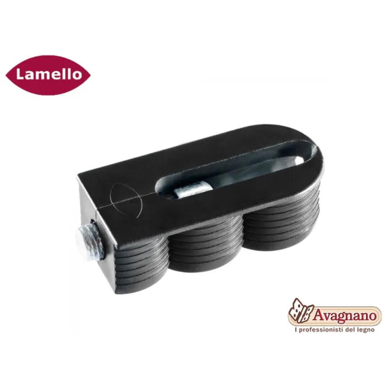 Laatste Versie Giunzione CABINEO 12 Nero 500 PEZZI - LAMELLO