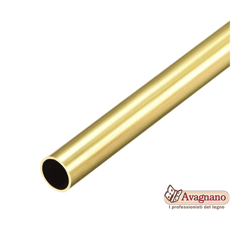 Finale Uitverkoop TUBO APPENDIABITI TONDO 3 METRI OTTONE D.25 mm - MANART