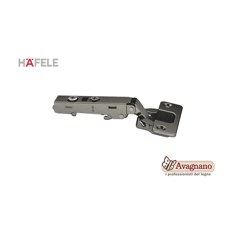 Beste Prijs CERNIERA HAFELE NERA F.35 COLLO PIANO AMMORTIZZATA