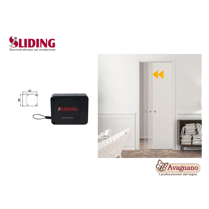 CHIUSURA AUTOMATICA PORTA SCORREVOLE INTERNA O ESTERNA- SLIDING Superprijs