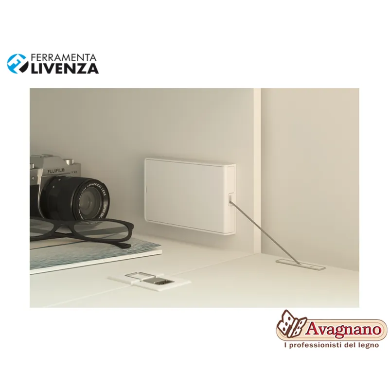 Koop Online MECCANISMO KIARO EASY SOFT PER CALATOIA BIANCO - LIVENZA