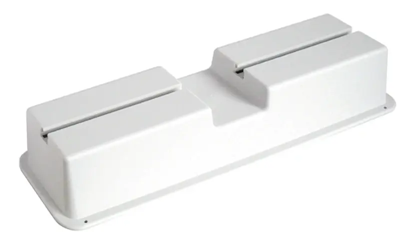 Superprijs Mensola base avorio condizionatore 350x80x80 mm (Profondità x Altezza x Larghezza)