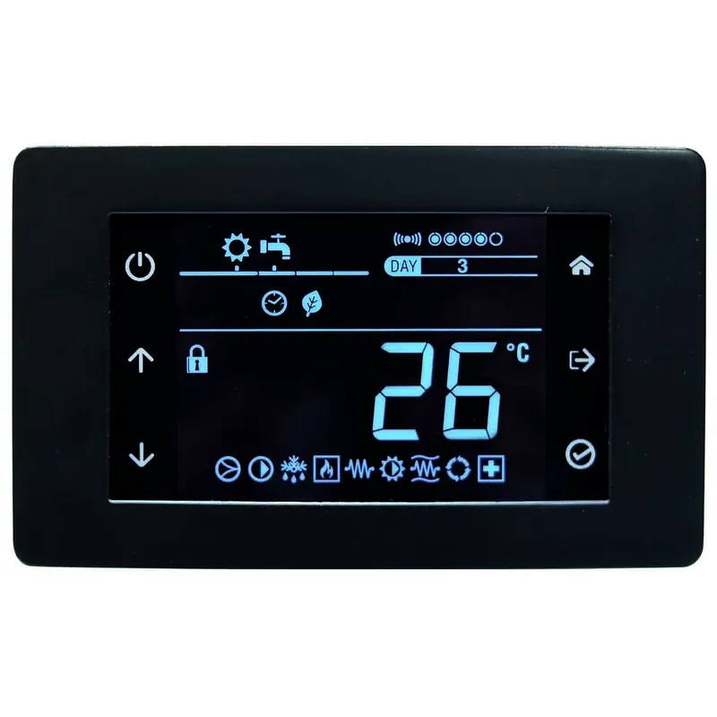 Rechtstreeks Van De Fabrikant Schermo touch screen controllo remoto pompa di calore i-CR Maxa Schermo touch screen controllo remoto pompa di calore i-CR Maxa Echome