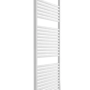 Scaldasalviette bianco dritto acqua Roma Lazzarini 1230x450 mm Must-Have