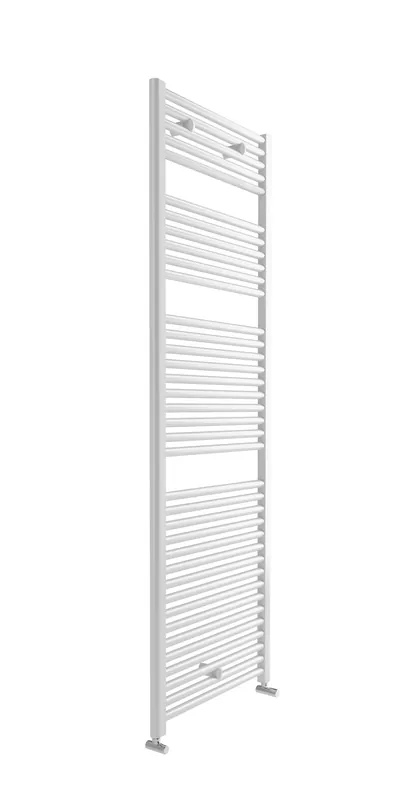 Scaldasalviette bianco dritto acqua Roma Lazzarini 1230x450 mm Must-Have