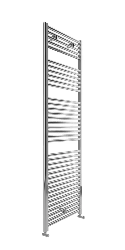Scaldasalviette cromato dritto acqua Roma Lazzarini 1230x500 mm Direct Verzonden
