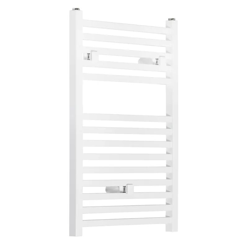 Koopje Scaldasalviette dritto ad acqua tubi quadrati Todi Lazzarini 1110x600 mm