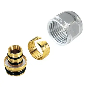 Adattatore cromo tubo multistrato Tiemme Adattatore cromo tubo multistrato Tiemme Echome Favoriet