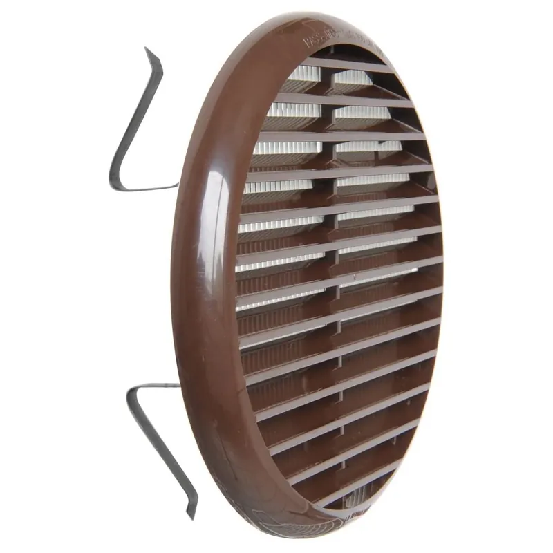Griglia tonda universale con molla Ventilazione First 106 mm - Bianco Koop Online