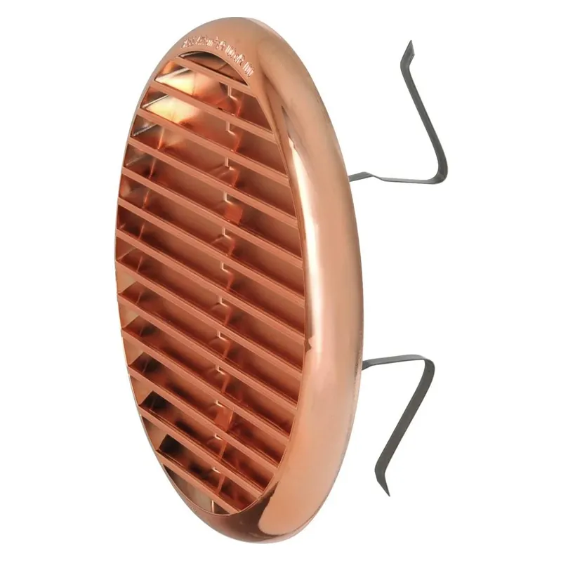 Meest Verkocht Griglia tonda universale con molla Ventilazione First 106 mm - Bianco