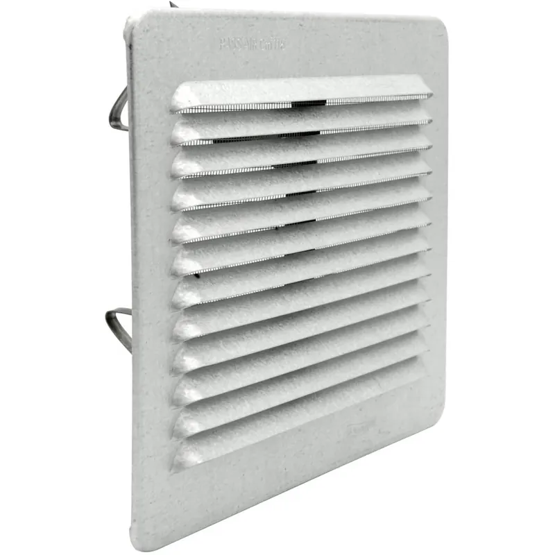 Tijdelijk Beschikbaar Griglia metallica universale con molla e rete Ventilazione First Griglia metallica universale con molla e rete Ventilazione First Echome