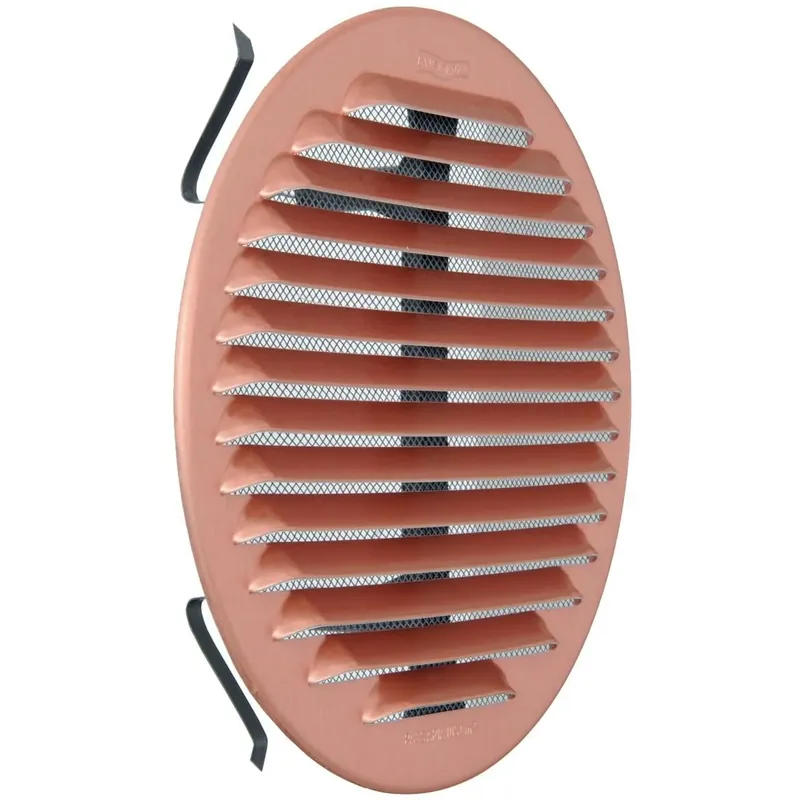 Weekendaanbieding Griglia metallica universale con molla Ventilazione First 150 mm - Alluminio ramato