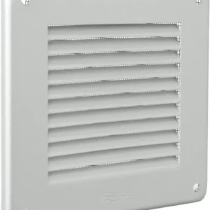 Griglia metallica quadrata da sovrapporre con rete Ventilazione First Griglia metallica quadrata da sovrapporre con rete Ventilazione First Echome Populair