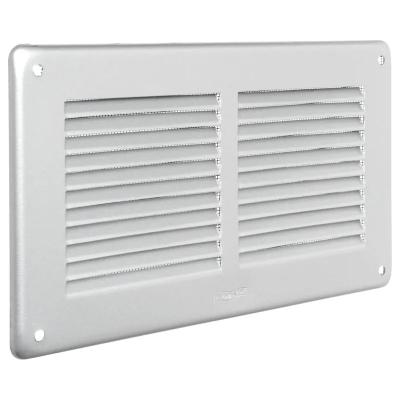 Griglia metallica rettangolare da sovrapporre con rete Ventilazione First Griglia metallica rettangolare da sovrapporre con rete Ventilazione First Echome Nu Kopen
