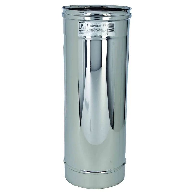 Laatste Kans Canna fumo monoparete altezza 50 cm in acciaio inox Mono De Marinis Canna fumo monoparete altezza 50 cm in acciaio inox Mono De Marinis Echome