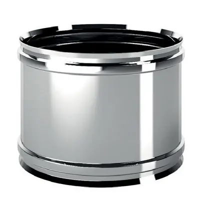 Manicotto femmina-femmina acciaio Mono De Marinis Manicotto femmina-femmina acciaio Mono De Marinis Echome Uitverkoop