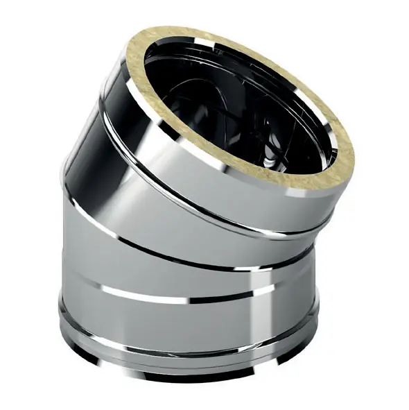 Aanbieding Curva 30° doppia parete acciaio Iso25 De Marinis Curva 30° doppia parete acciaio Iso25 De Marinis Echome