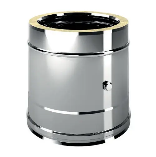 Speciale Aanbieding Elemento controllo fumi doppia parete Iso25 De Marinis Elemento controllo fumi doppia parete Iso25 De Marinis Echome