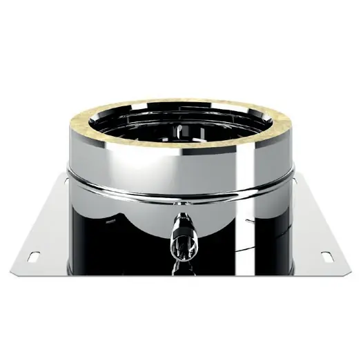 Laatste Kans Piastra base doppia parete scarico Iso25 De Marinis Piastra base doppia parete scarico Iso25 De Marinis Echome