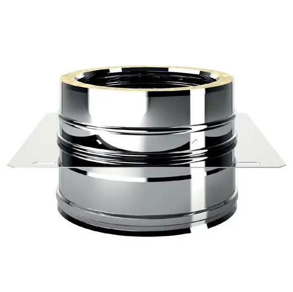 Piastra intermedia doppia parete appoggio Iso25 De Marinis Piastra intermedia doppia parete appoggio Iso25 De Marinis Echome Flitsaanbieding