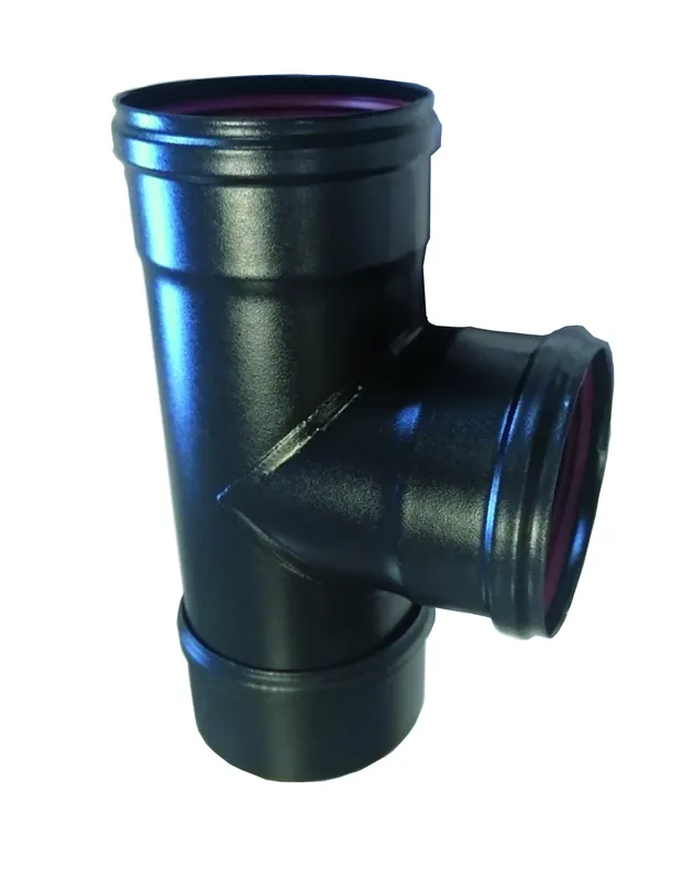 Beperkt Aanbod Raccordo tubo Tee 90° F/F/M inox nero tappo De Borri Raccordo tubo Tee 90° F/F/M inox nero tappo De Borri Echome