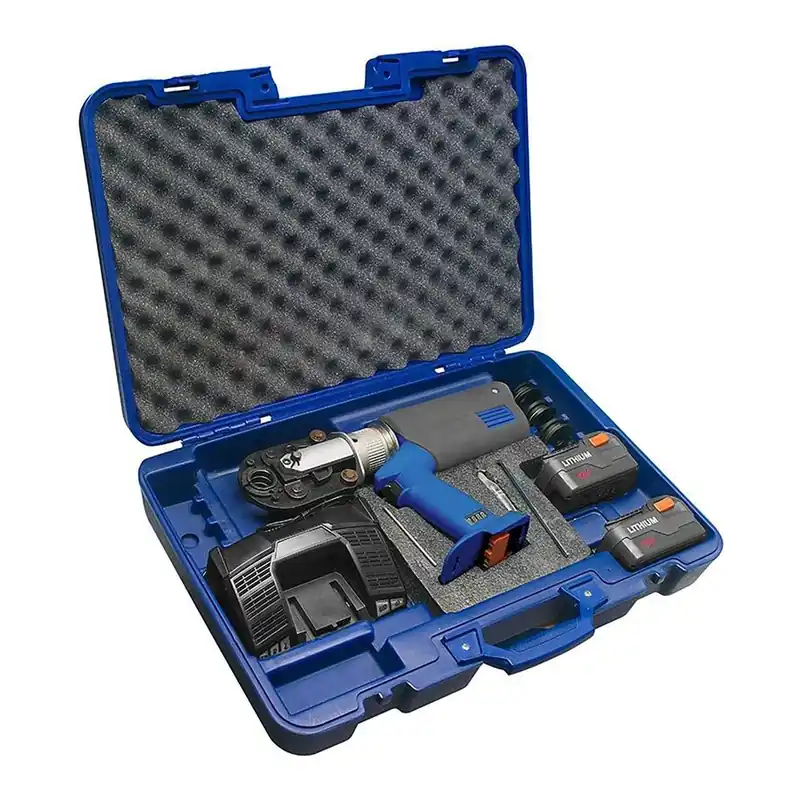 Veilige Betaling Pressatrice professionale batteria 12V tubo multistrato PS000004 Pressatrice professionale batteria 12V tubo multistrato PS000004 Echome