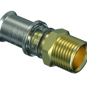 Weekendaanbieding Manicotto filettato maschio pressare Tigris M5 Wavin 16x1/2”