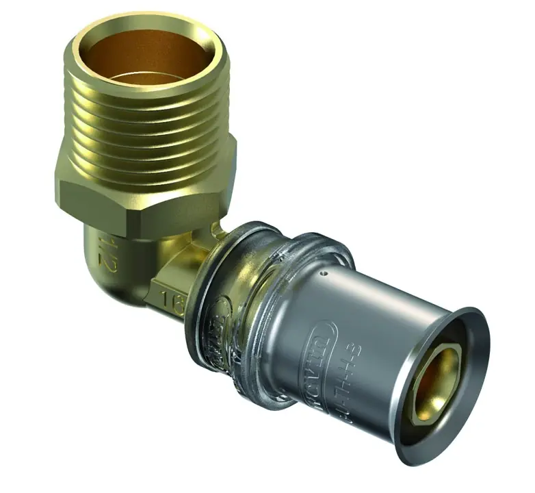 Rechtstreeks Van De Fabrikant Gomito maschio pressare Tigris M5 Wavin 16x1/2”