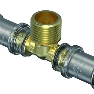 Bestseller Tee maschio 90° pressare Tigris M5 Wavin 16x1/2”