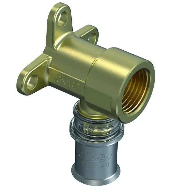 Beste Prijs Terminale femmina staffa pressare Tigris M5 Wavin 16x1/2”