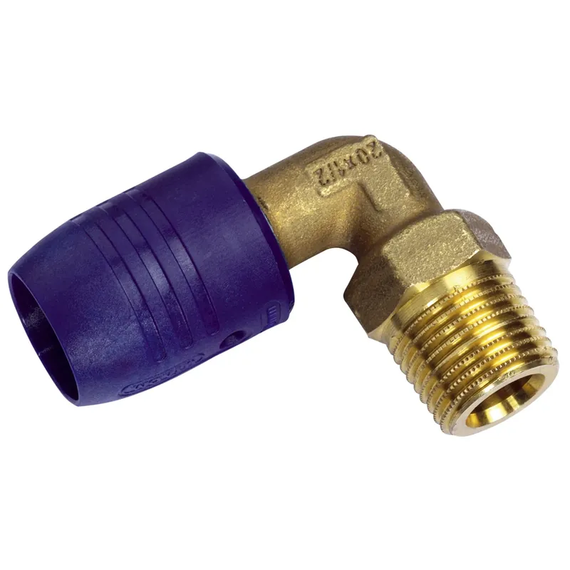 Raccordo gomito 90° femmina ottone SmartFIX Wavin 16x1/2” Rechtstreeks Van De Fabrikant