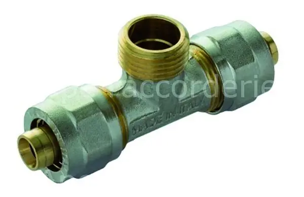 Tee nichelata maschio 700L APL Ape 16x16x1/2” Gecertificeerd